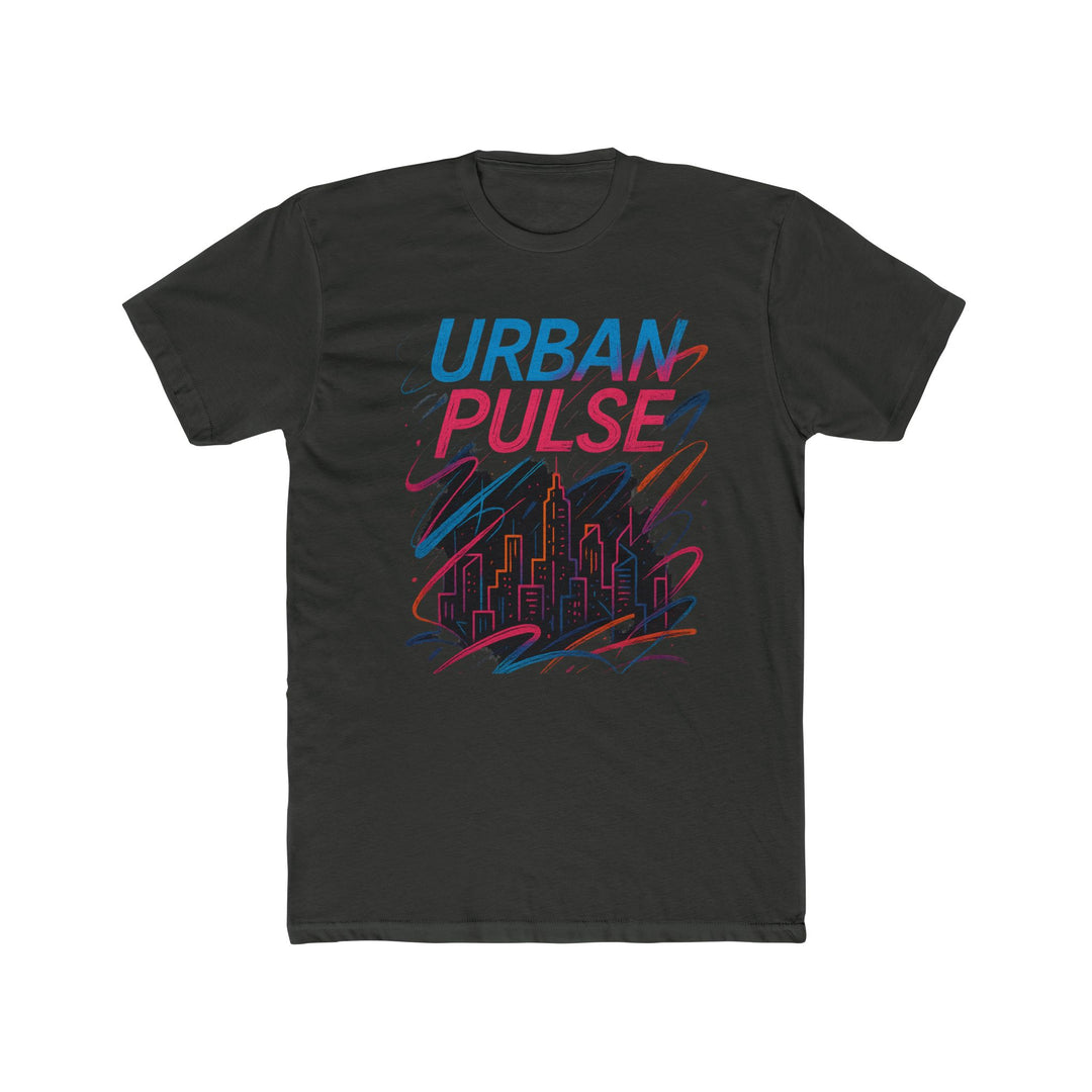 Black t-shirt with &