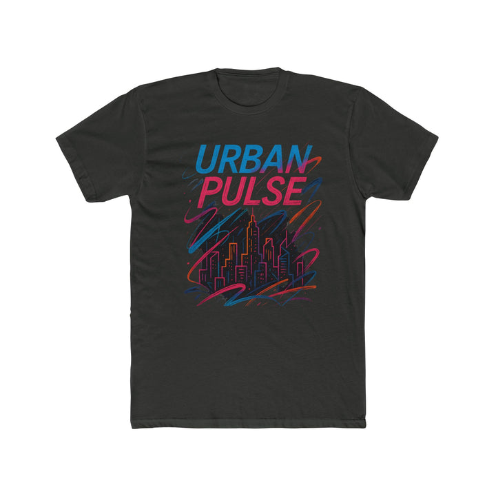 Black t-shirt with &