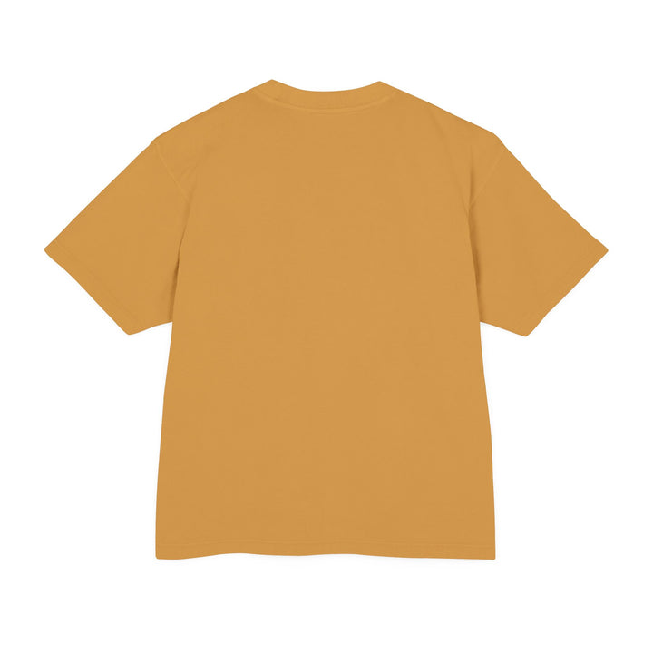 Yellow t-shirt on a white background