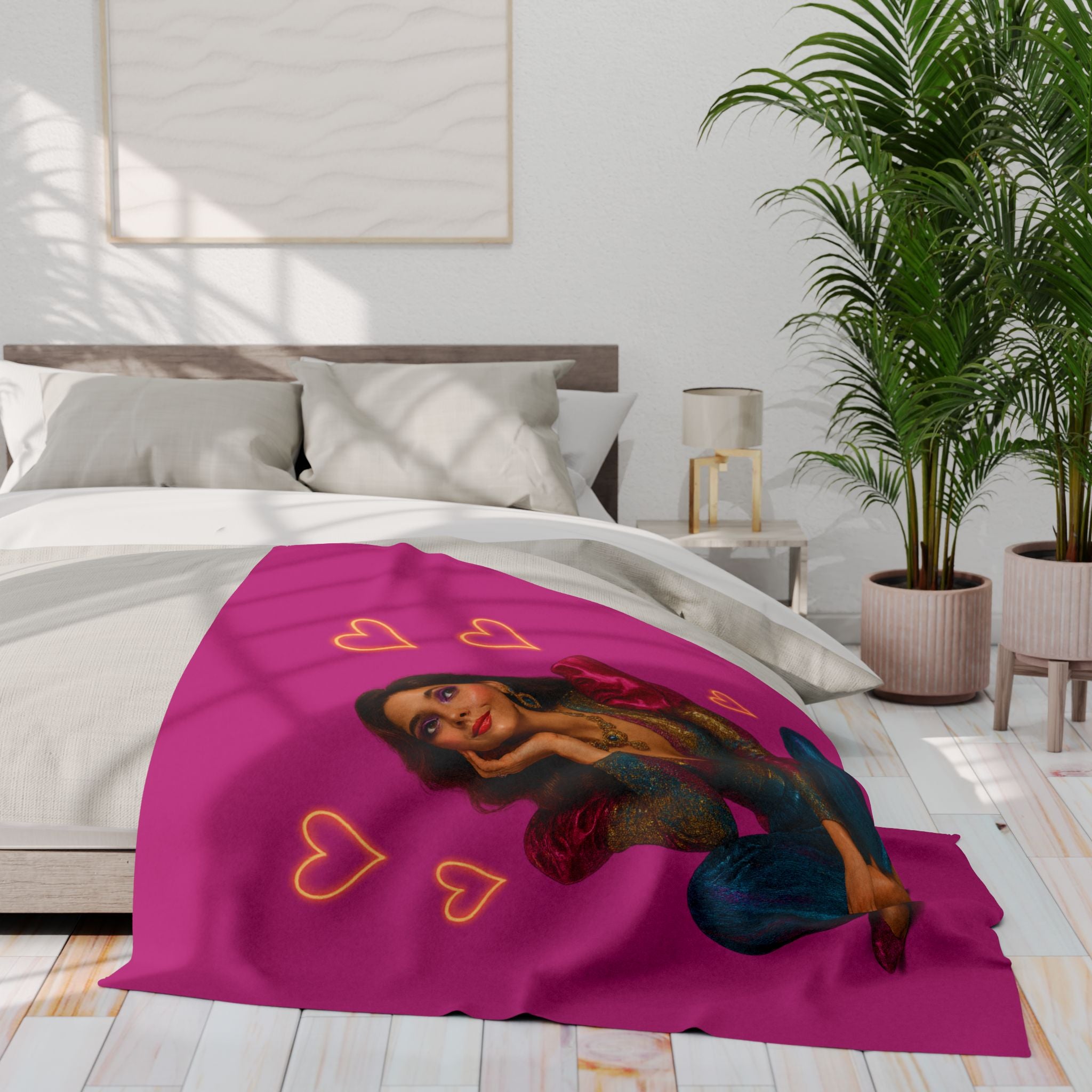Arctic Fleece Blanket – Vibrant Warmth, Shop Now
