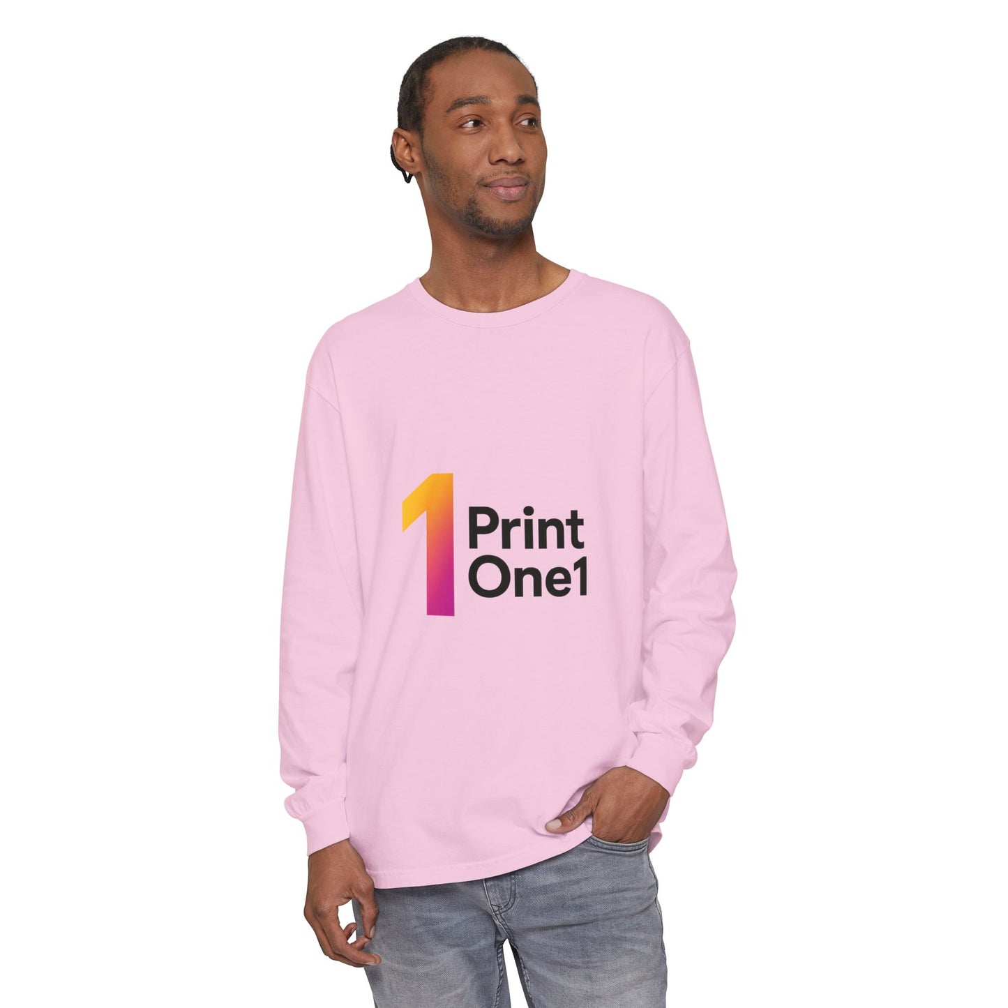 Colorful Unisex Long Sleeve Cotton Tee – Everyday Wear