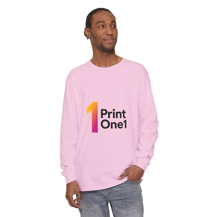 Colorful Unisex Long Sleeve Cotton Tee – Everyday Wear