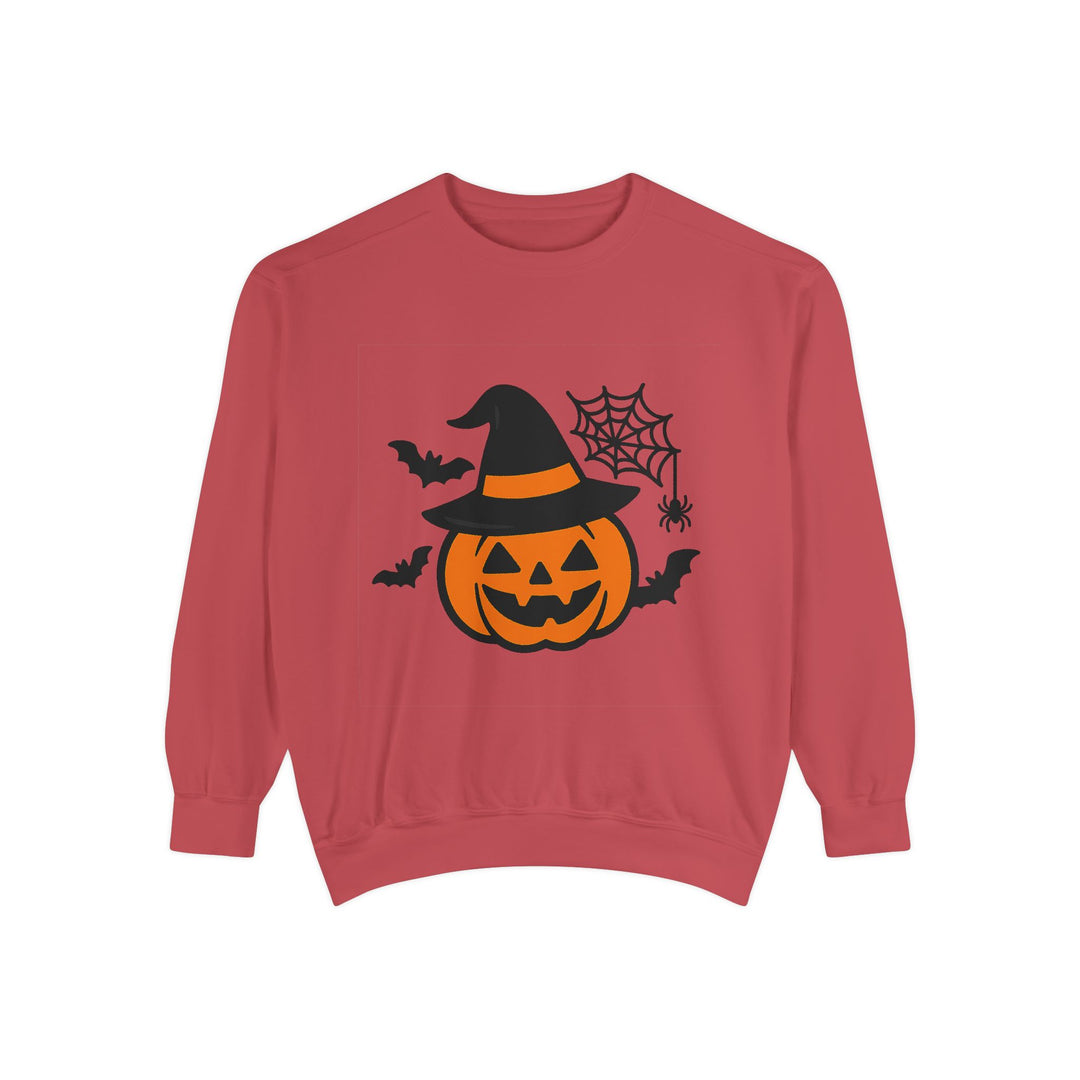 Cozy Halloween Pumpkin Sweatshirt – Unisex Fall Style