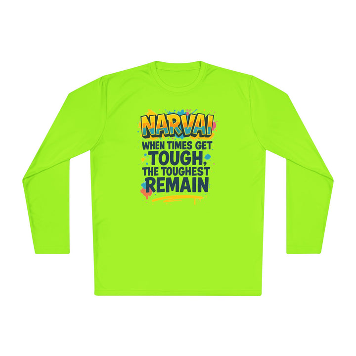 Langarm-T-Shirt mit Motivationsaufdruck – Geschenk für positive Stimmung
