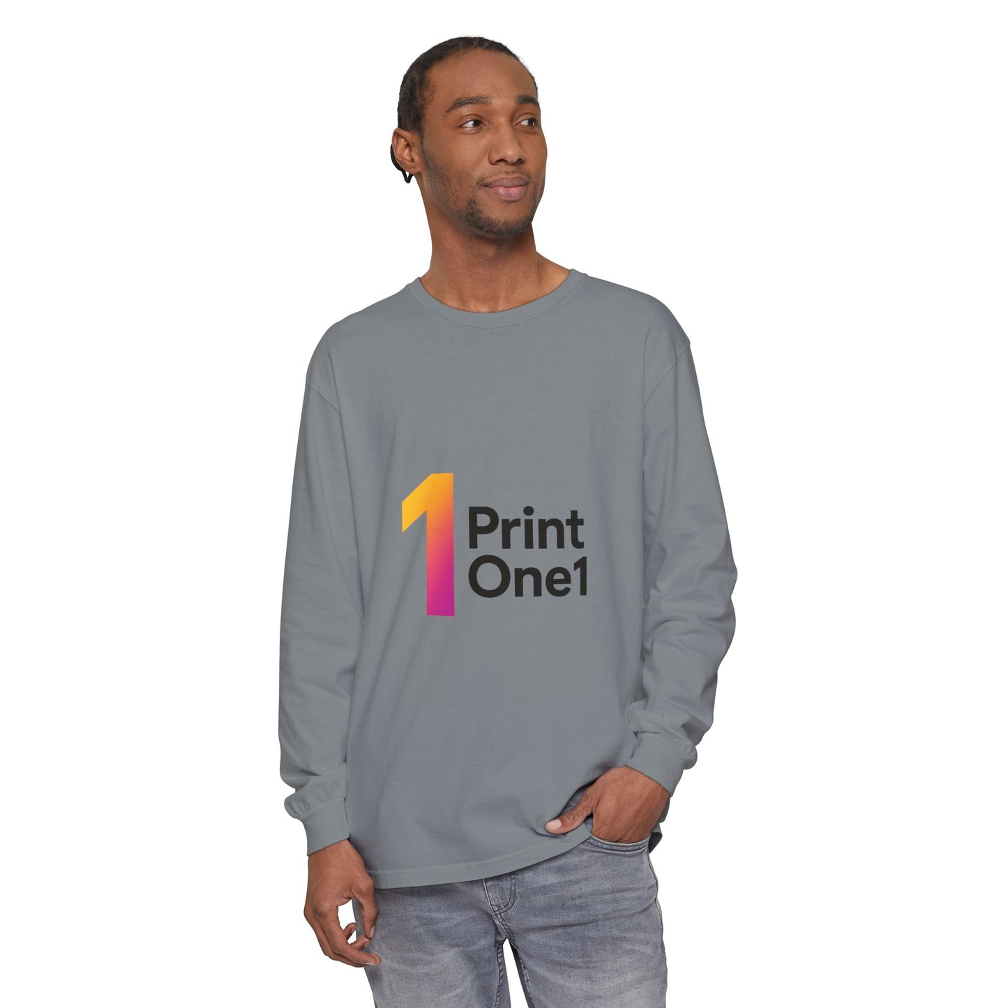 Colorful Unisex Long Sleeve Cotton Tee – Everyday Wear
