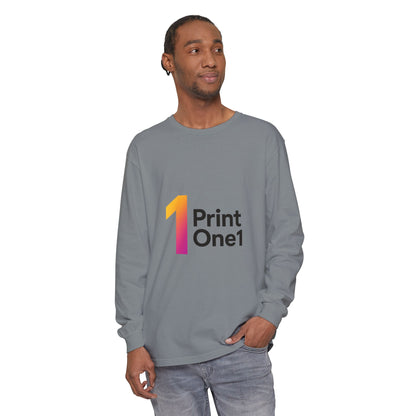 Colorful Unisex Long Sleeve Cotton Tee – Everyday Wear