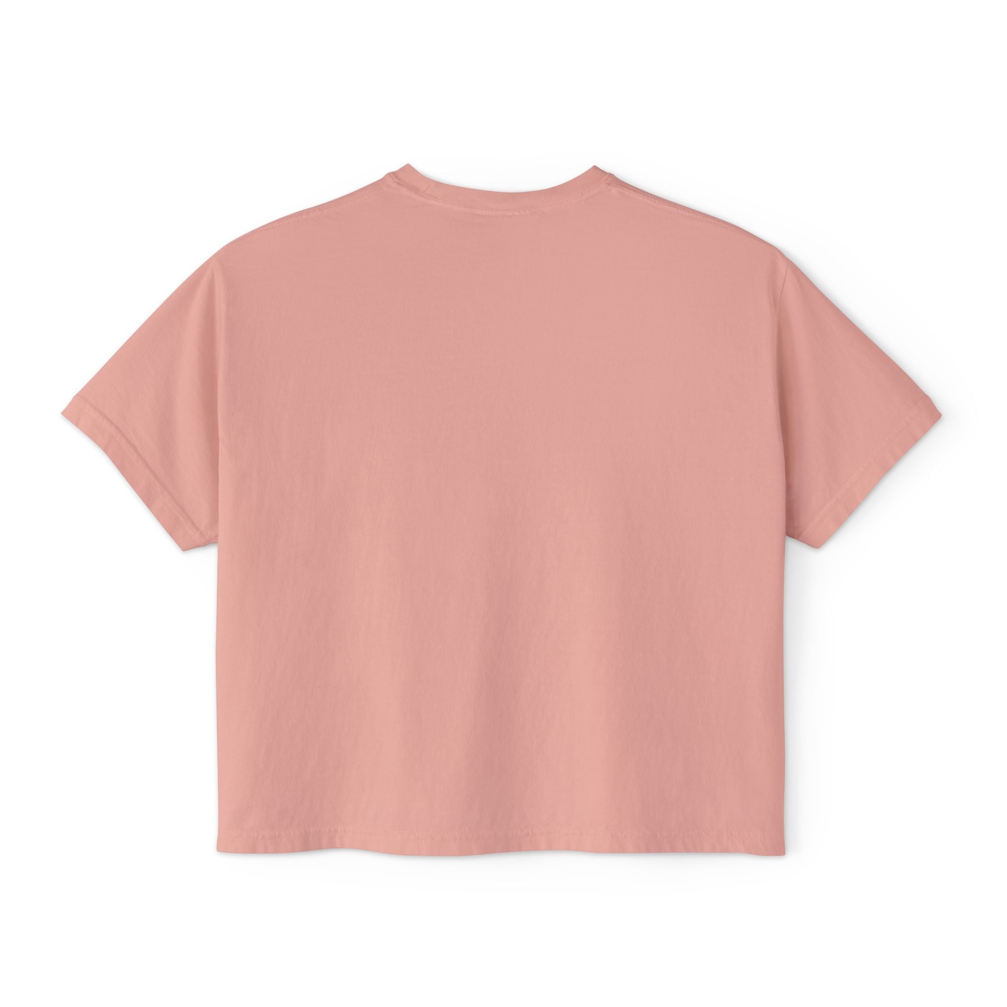 Butterfly Floral Women’s Boxy Tee – Vintage Style