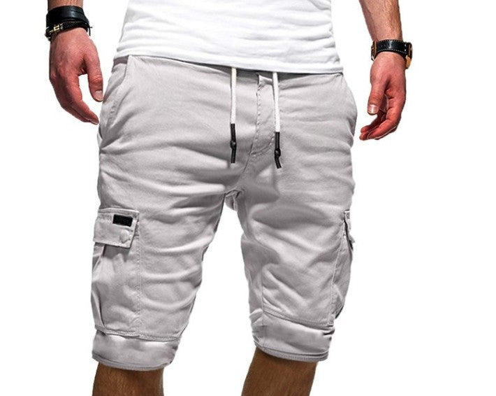 Men’s Summer Shorts – Cotton Multi-Pocket Comfort
