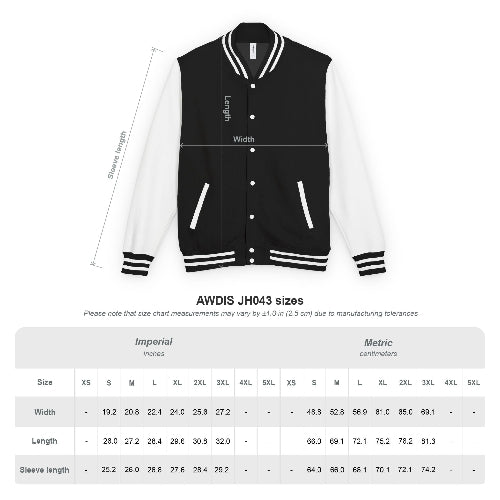 KING Letterman Jacket - Unisex Varsity Heavyweight Style - www.PrintOne1.com