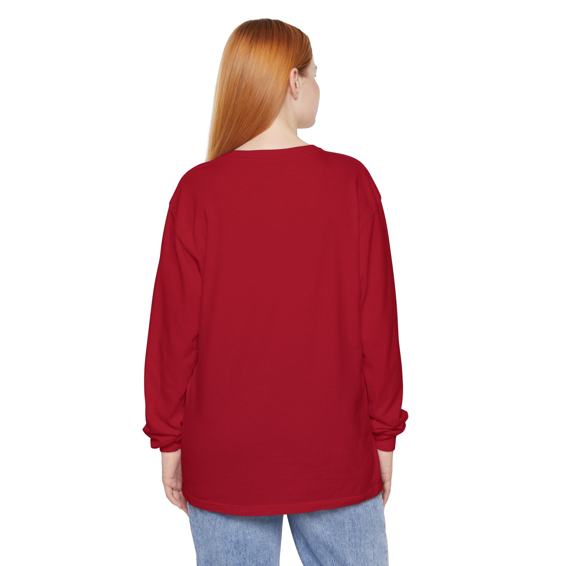 Colorful Unisex Long Sleeve Cotton Tee – Everyday Wear