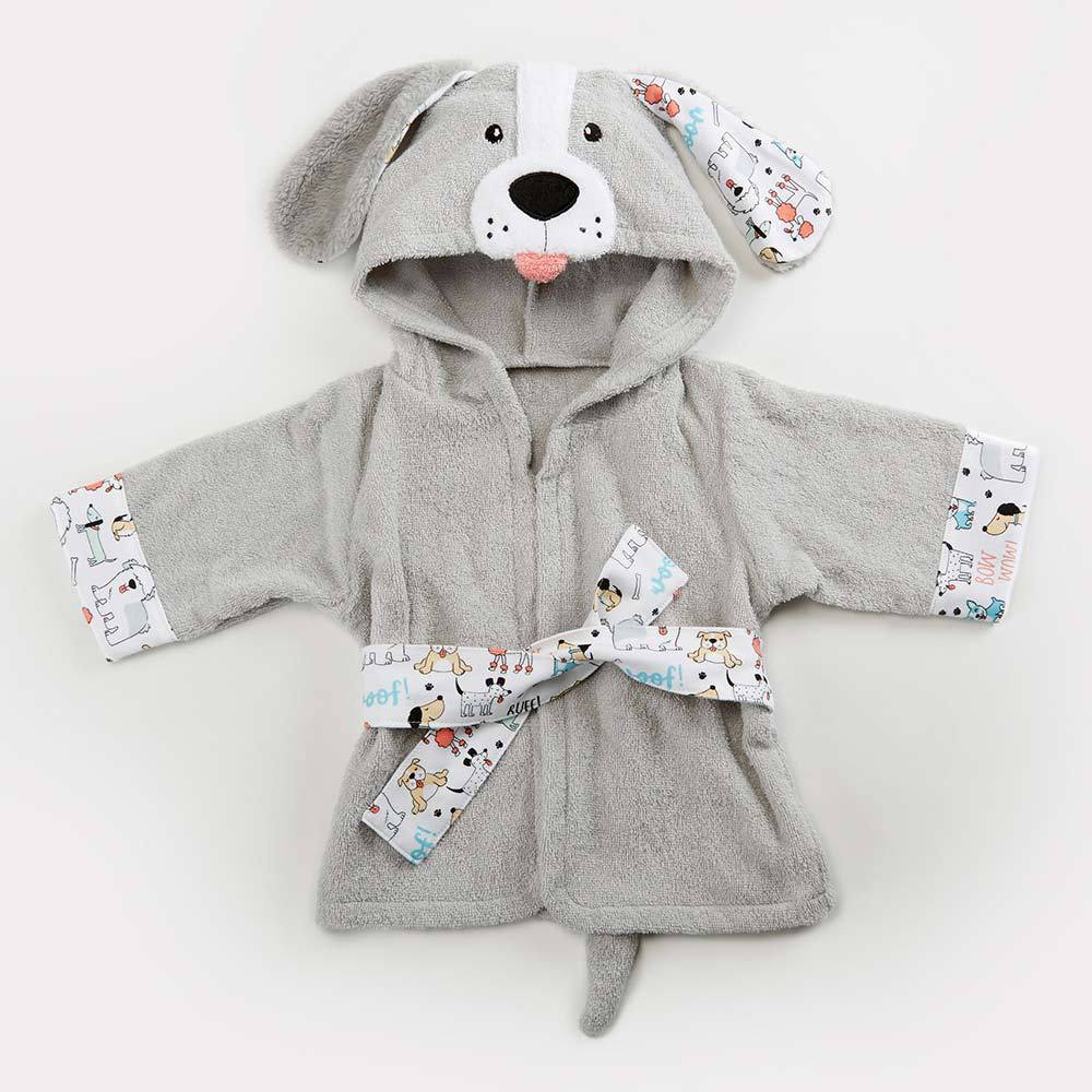 Kids Animal Hooded Bathrobe - Absorbent Cotton Comforts