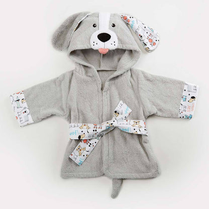 Kids Animal Hooded Bathrobe - Absorbent Cotton Comforts