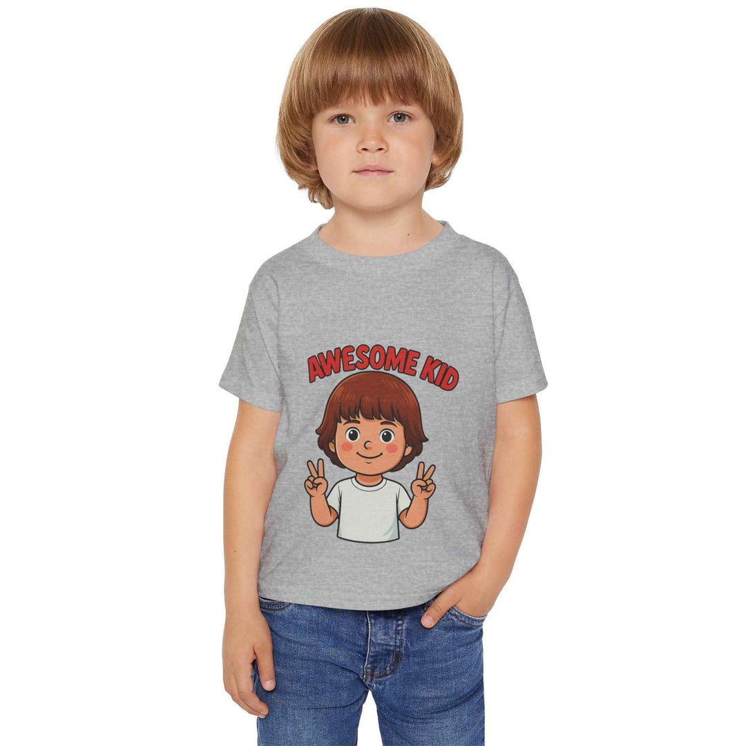 Awesome Kid Toddler T-shirt - Fun, Comfy  Play-Ready Tee