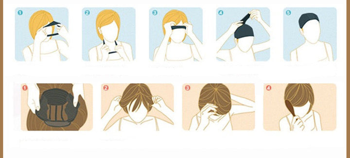 synthetic curly wig refined curl consistency