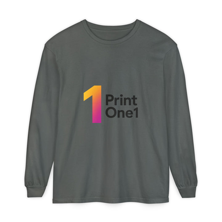 Colorful Unisex Long Sleeve Cotton Tee – Everyday Wear