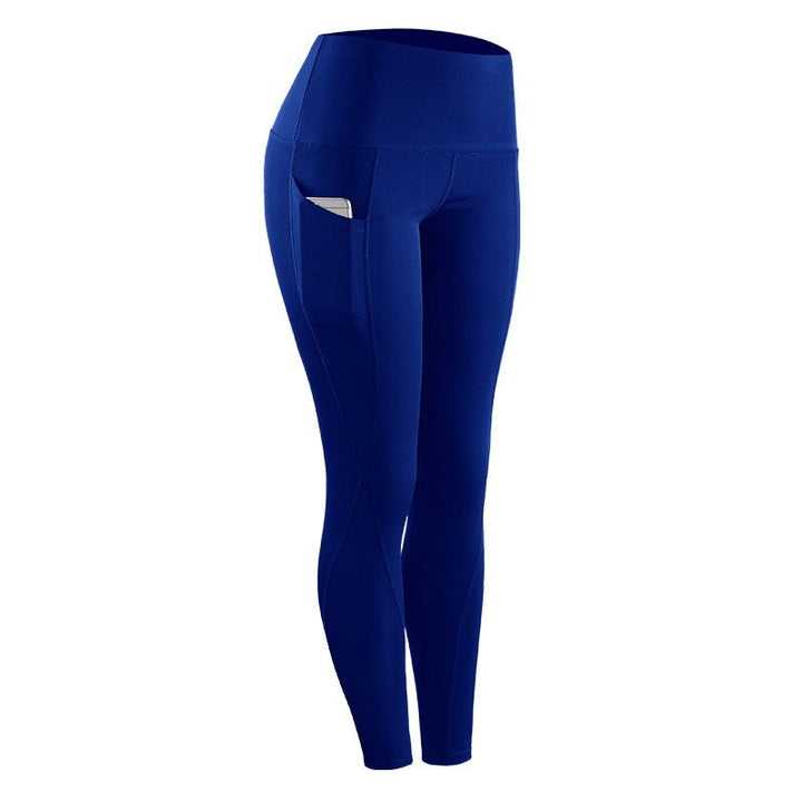 Compression Fitness Leggings Women High Waist Pocket