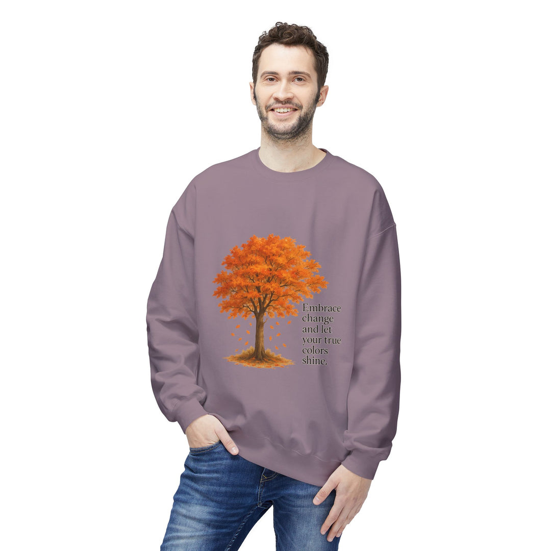 Autumn Tree Sweatshirt – Embrace Change, Stay Cozy