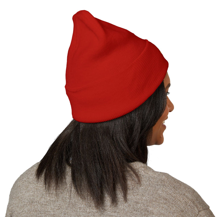 Cuffed Beanie - Embroidered Winter Hat for Casual Style