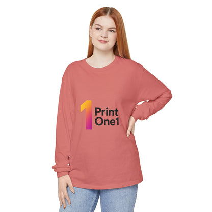 Colorful Unisex Long Sleeve Cotton Tee – Everyday Wear