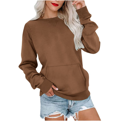 Women's Loose Long Sleeve Sweater – Cozy & Loose Fit