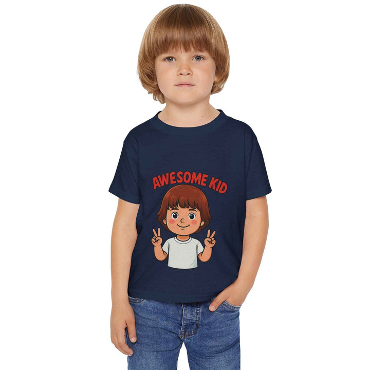 Awesome Kid Toddler T-shirt - Fun, Comfy  Play-Ready Tee