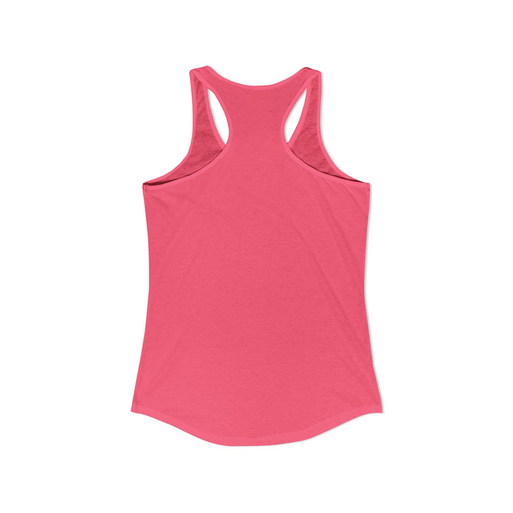 Pink tank top on a white background