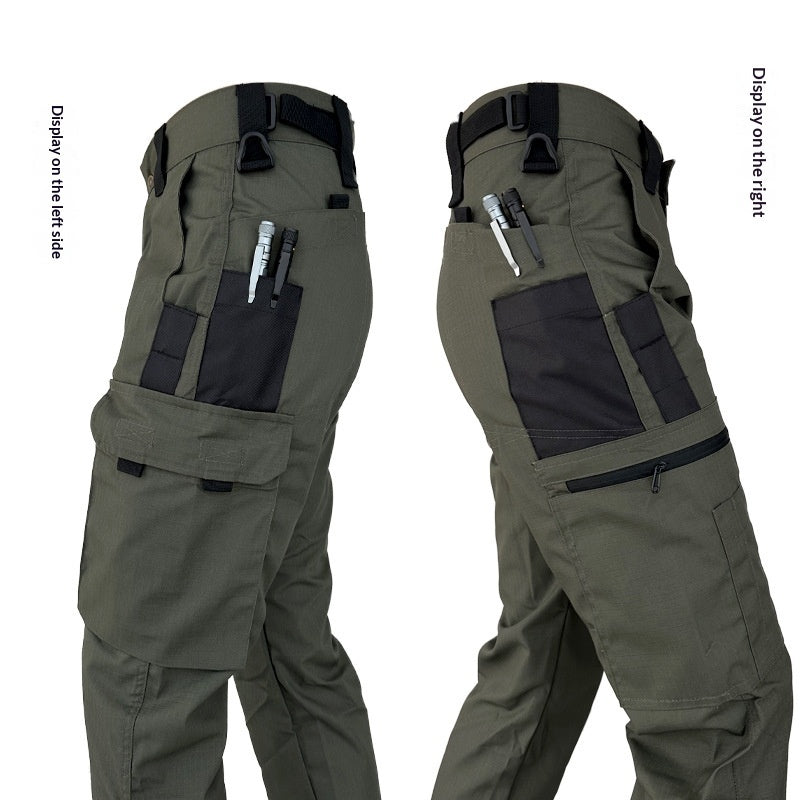 Men Tactical Cargo Pants – Waterproof Summer Utility