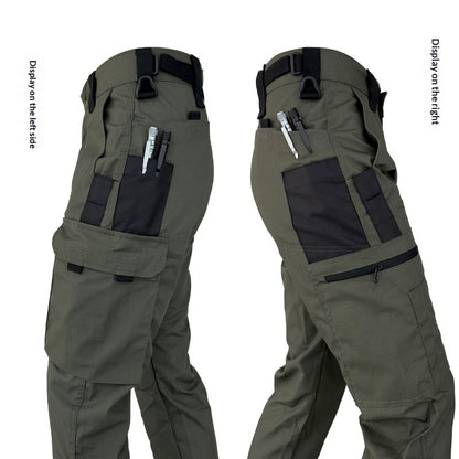 Men Tactical Cargo Pants – Waterproof Summer Utility