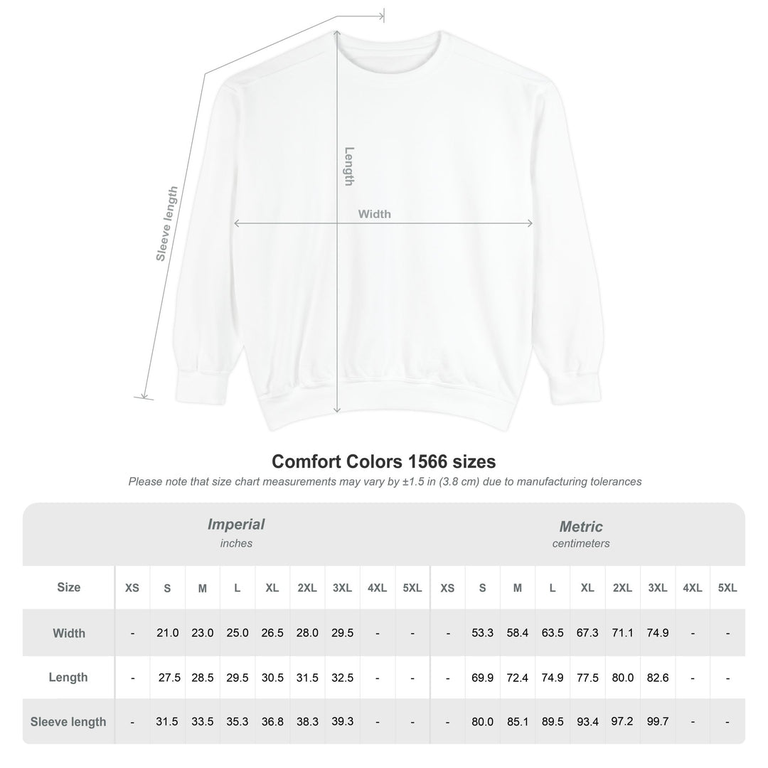 Side view of relaxed unisex Halloween sweatshirt on a model showing the slightly dropped shoulder and natural silhouette fit.
