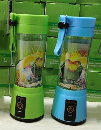 USB Blender for Smoothies - Rechargeable 6-Blade 380ml!