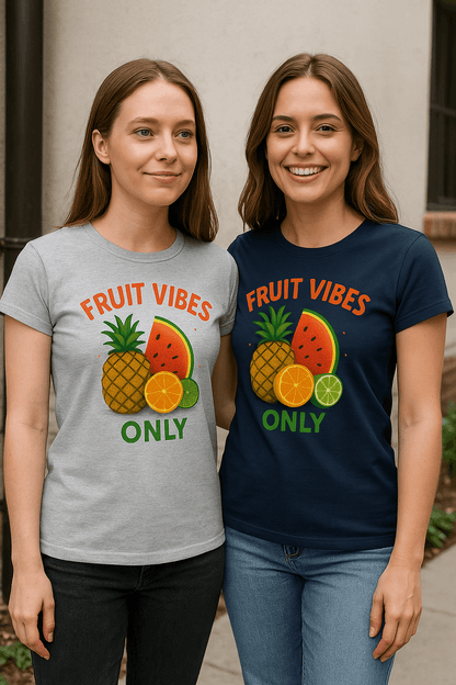 Fruit Vibes Tee – Tropical Summer Style for Women