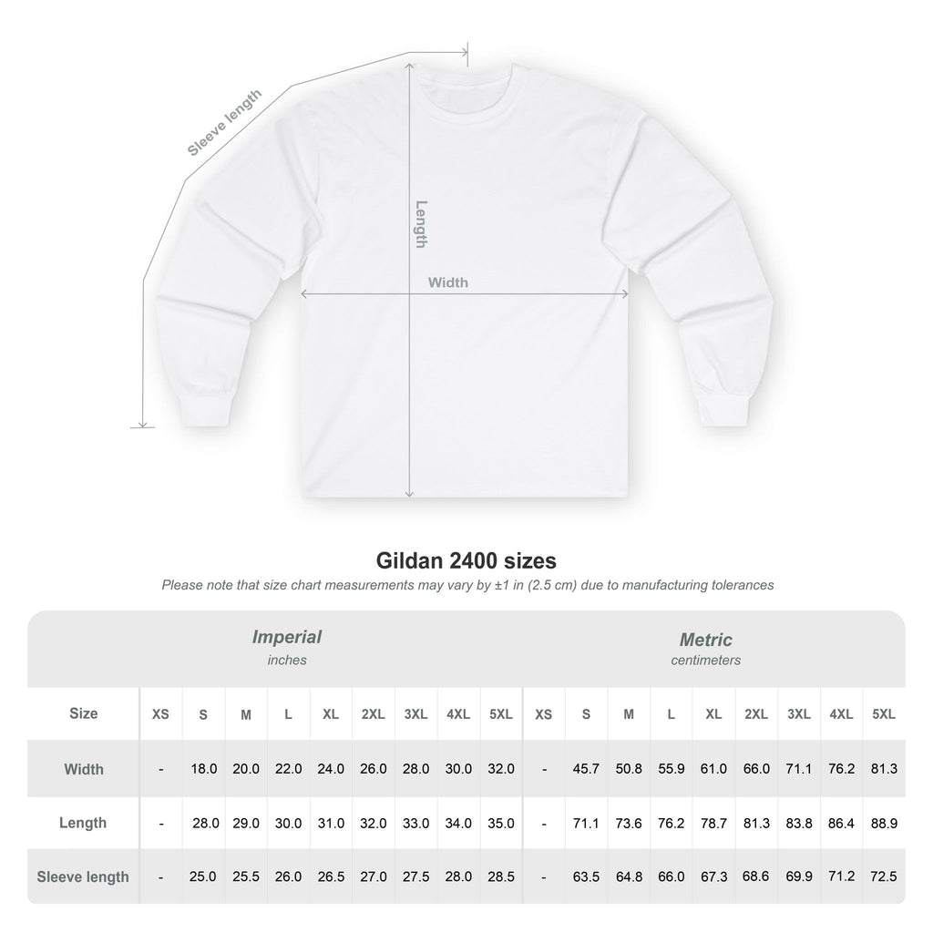 Vintage Unisex Long Sleeve Tee – Soft Cotton Shirt
