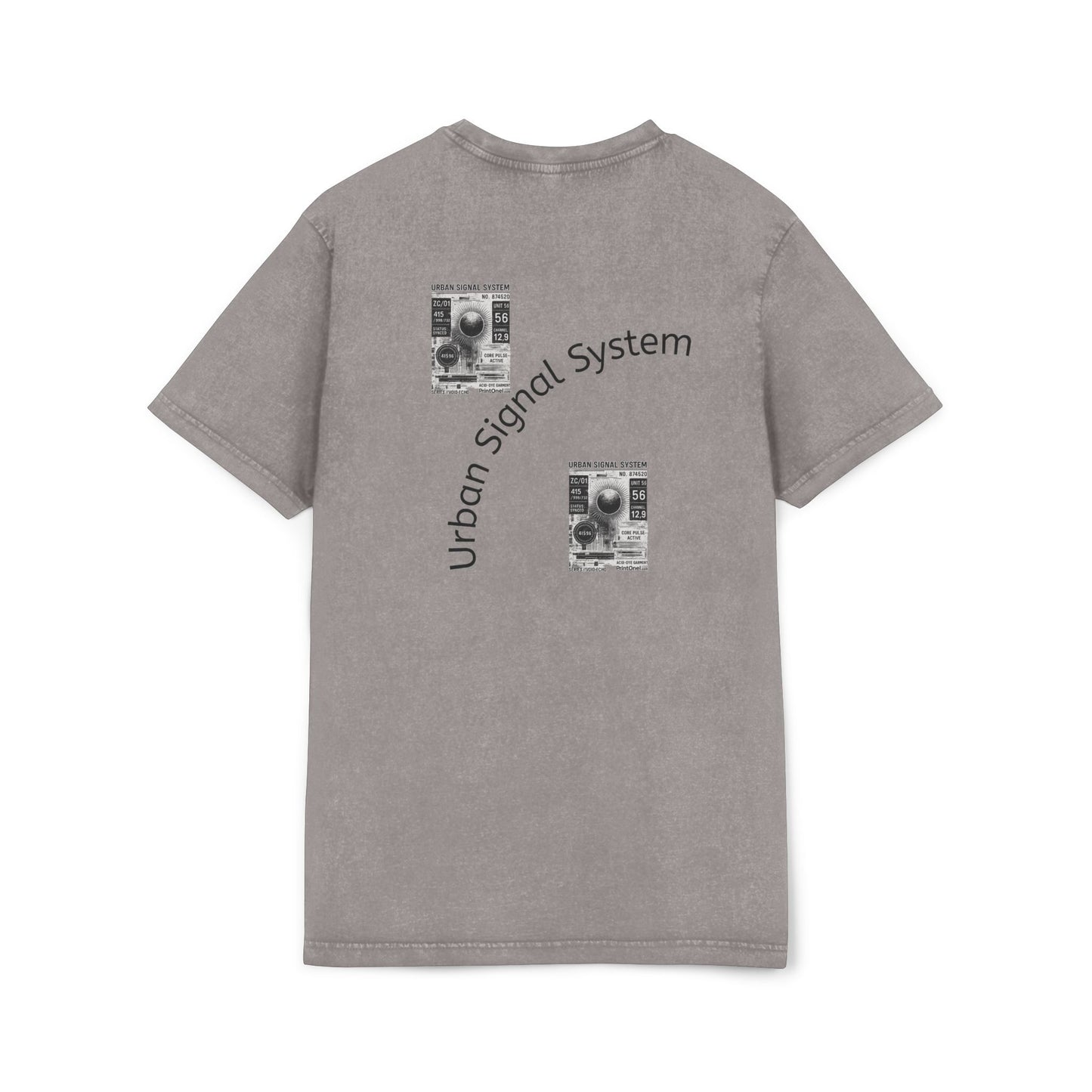 Acid Washed Tee – Retro Graphic Women’s Streetwear