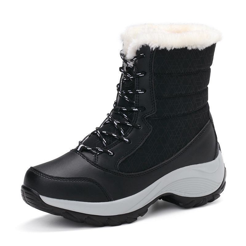 women snow boots insulated waterproof for snowy conditions