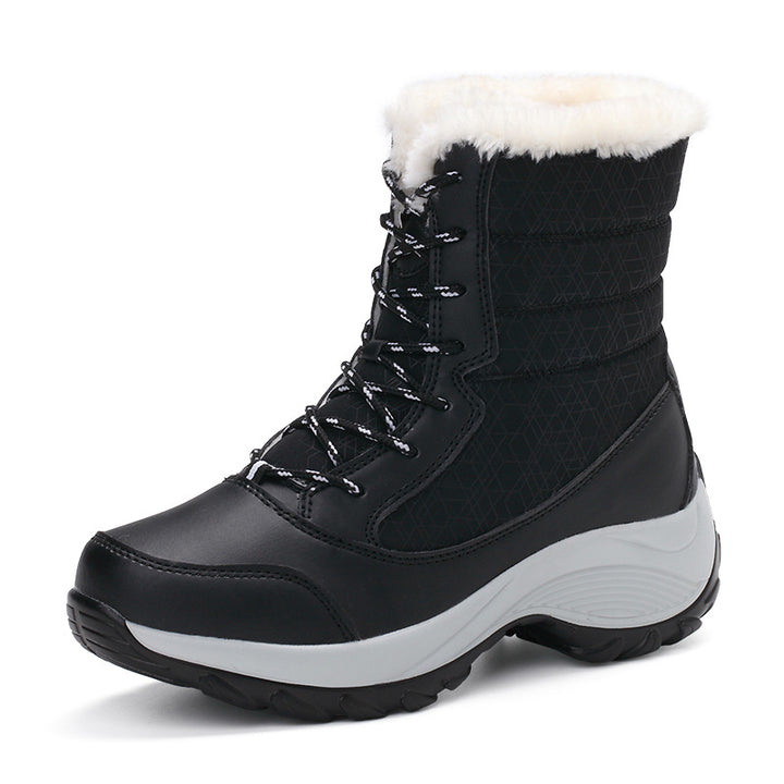 women snow boots insulated waterproof for snowy conditions