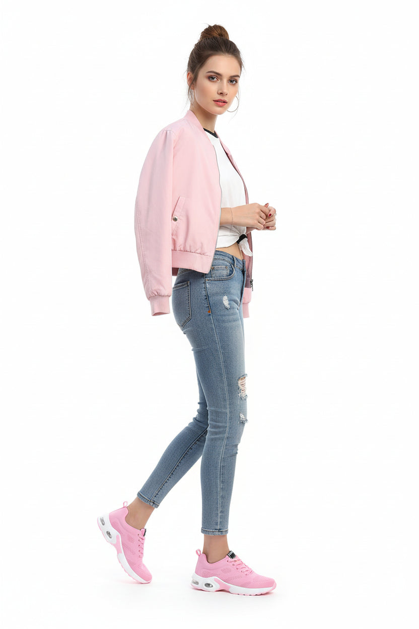 woven mesh casual shoes women modern minimalist street style