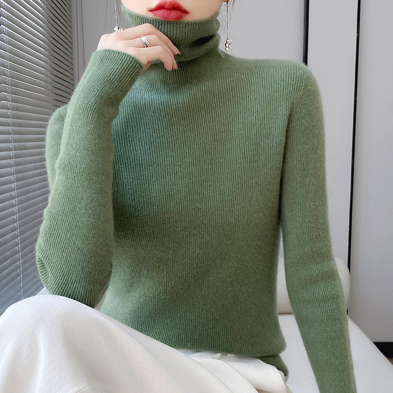 Women’s Slim Fit Wool Pullover – Warmth that Moves