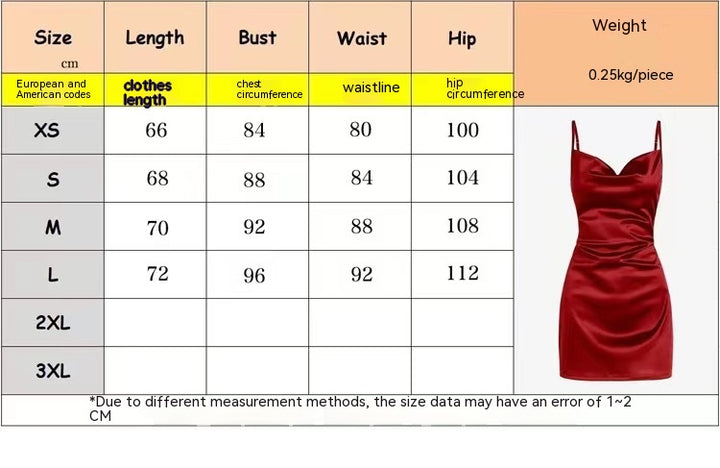 Satin backless dress side profile – strappy finish and smooth drape