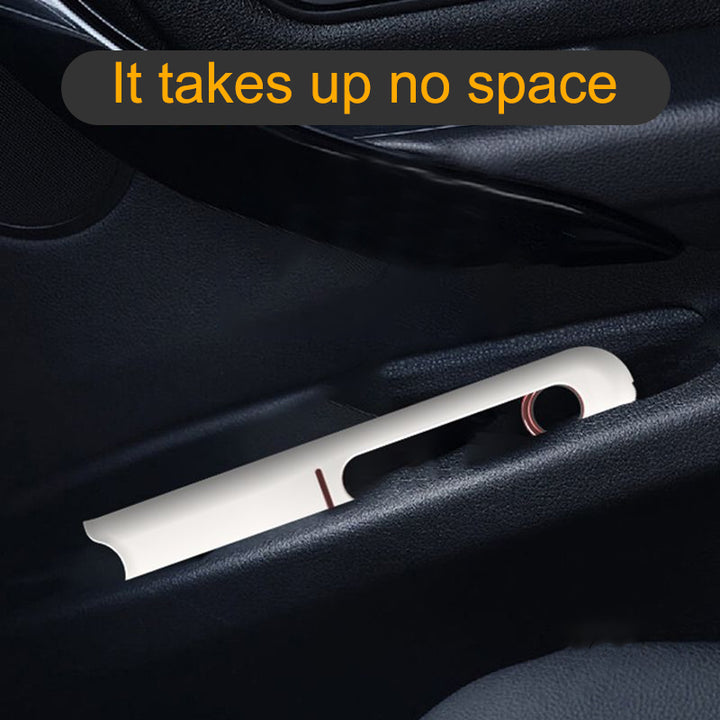 Car interior trim piece with text &