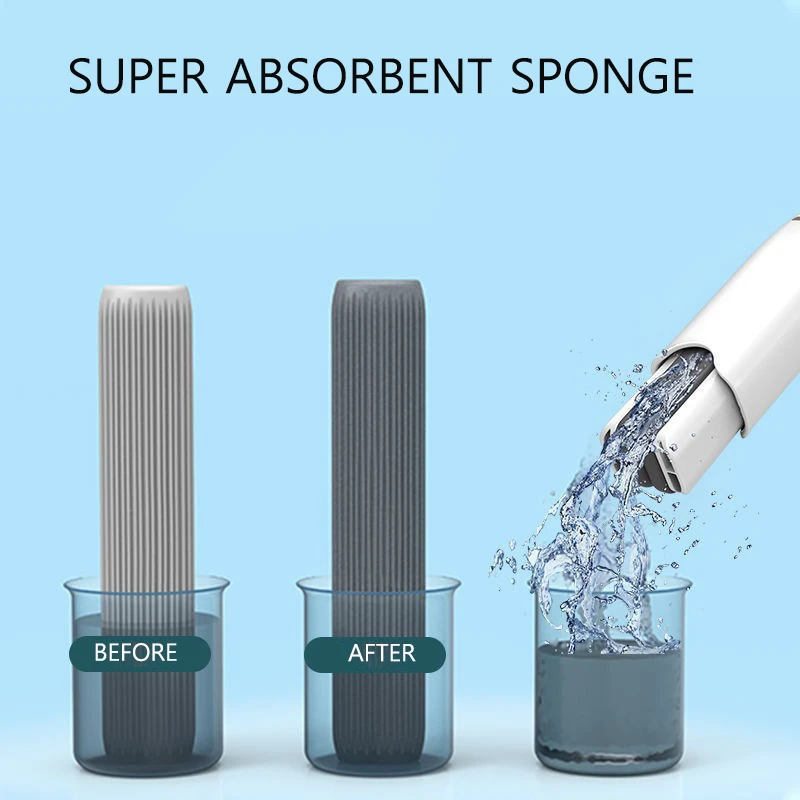 Super absorbent sponge with &