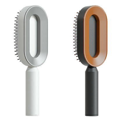 Self Cleaning Hair Brush – Detangle & Shine