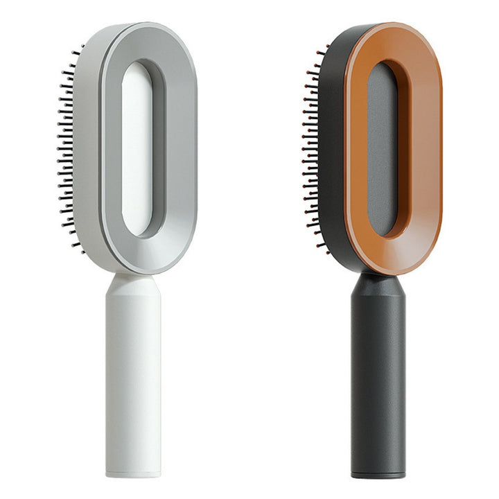 Self Cleaning Hair Brush – Detangle &amp; Shine