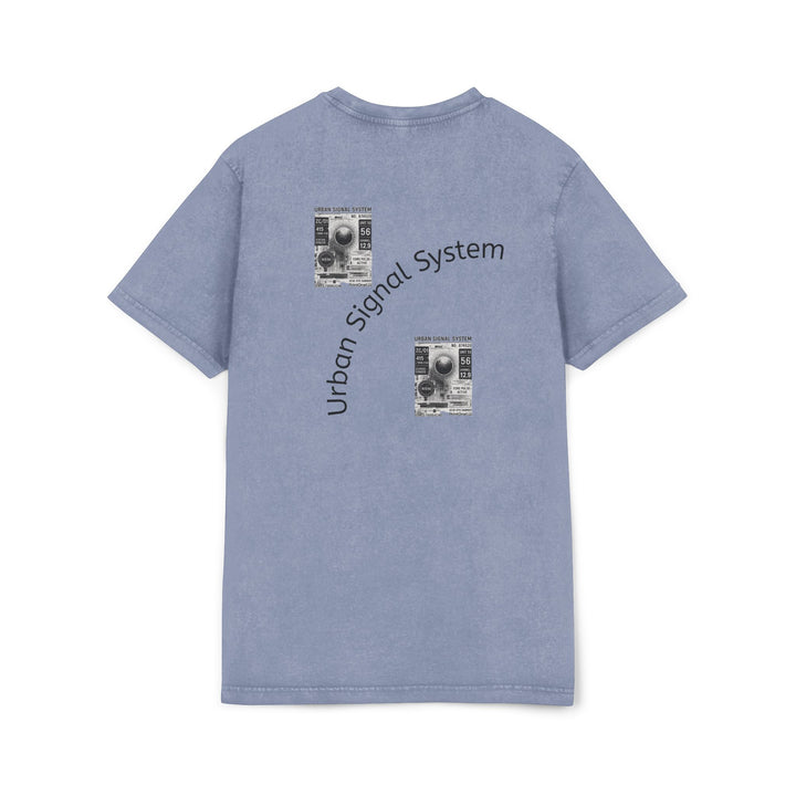 Camiseta streetwear años 90 - Gráfico vintage y lavado ácido