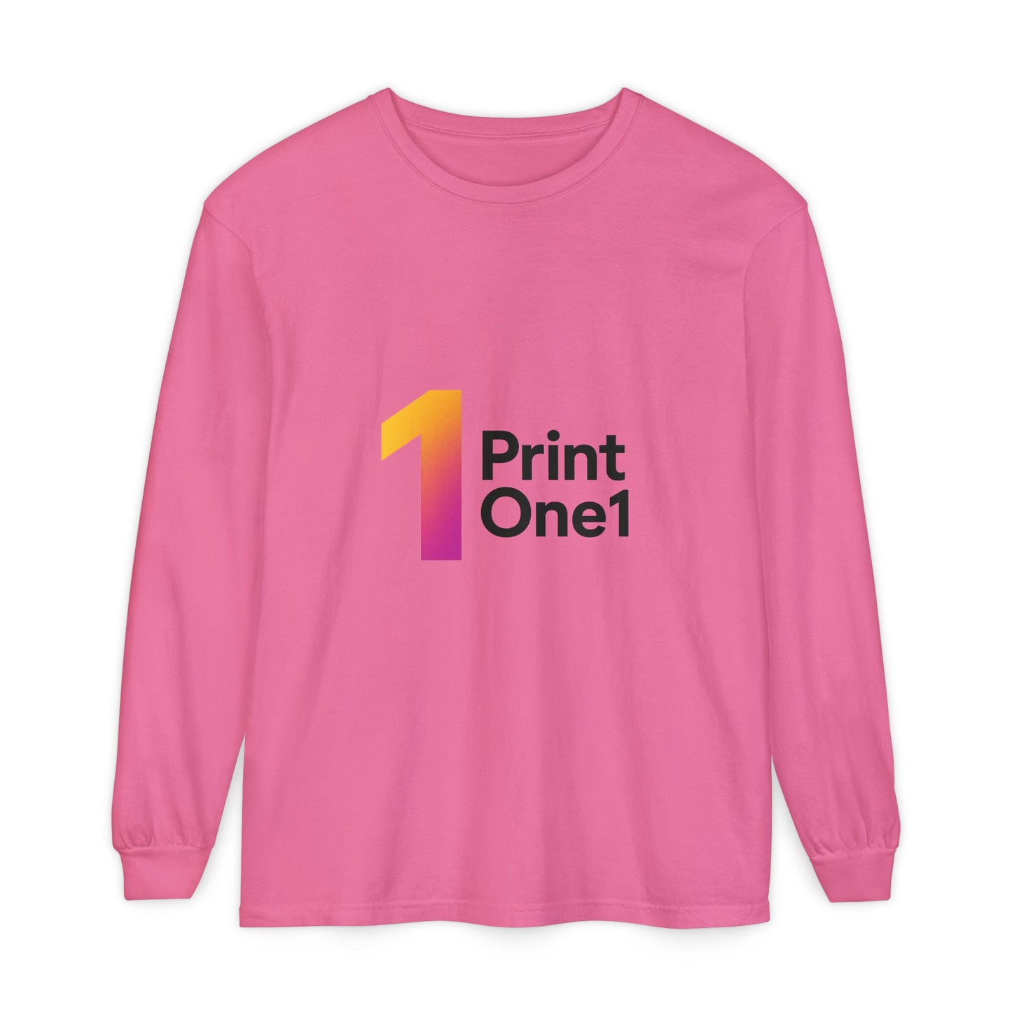 Colorful Unisex Long Sleeve Cotton Tee – Everyday Wear