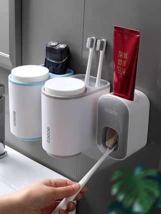 Automatic Toothpaste Dispenser Wall Mounted Holder