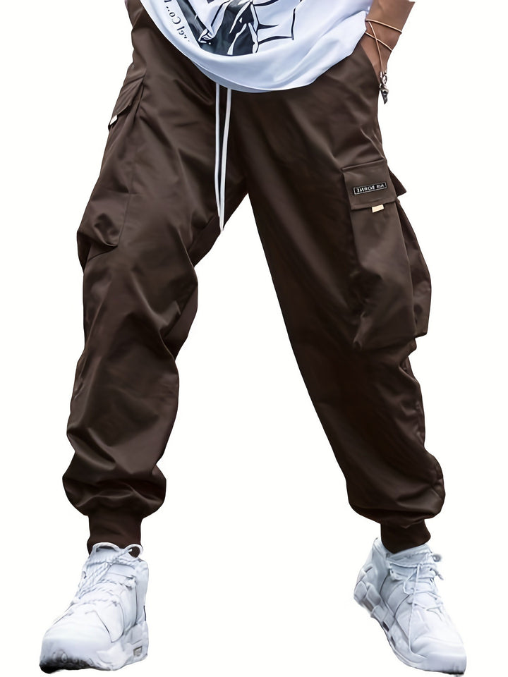 Men’s Hip Hop Cargo Pants - Multi Pocket Streetwear