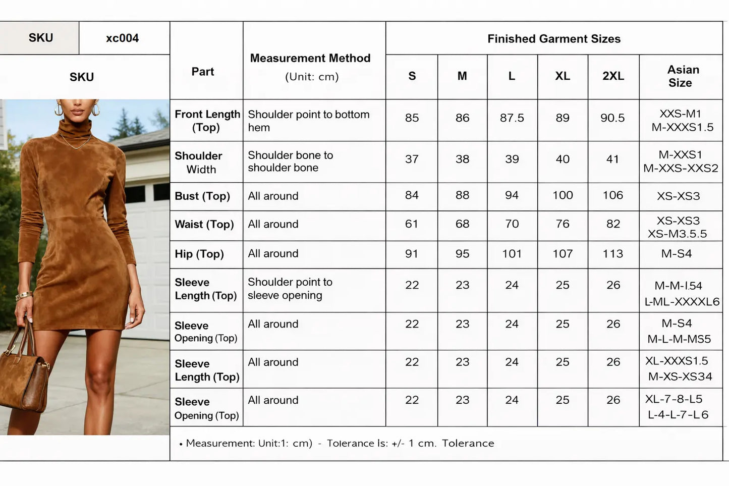 suede turtleneck bodycon dress grey matte finish elegant street style