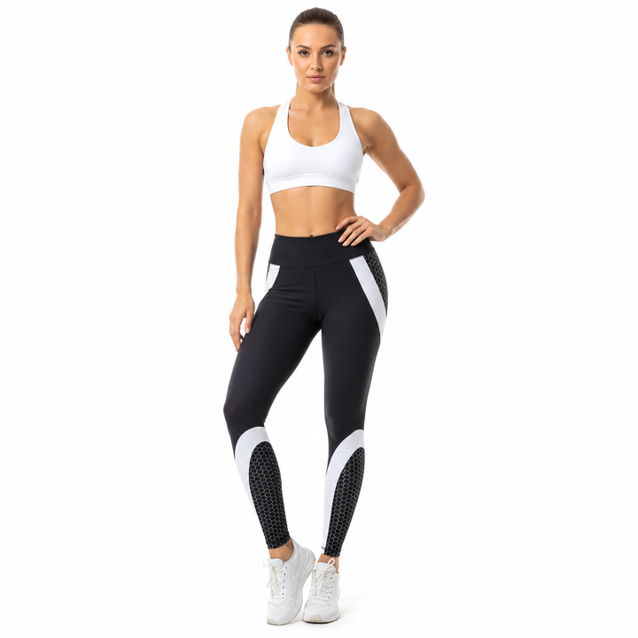 Women gym leggings with a smooth high waist, contour fit and stretch-blend fabric for training, running and daily outfits now