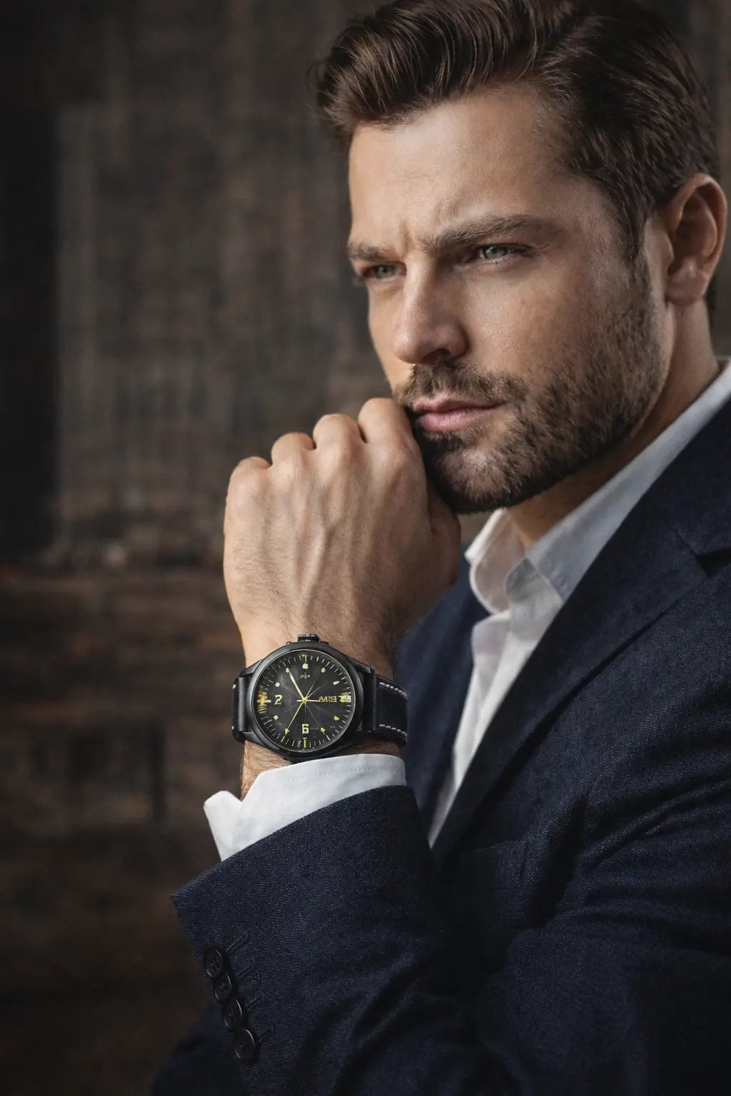 Men's Quartz Watch For Refined Everyday Confidence Look