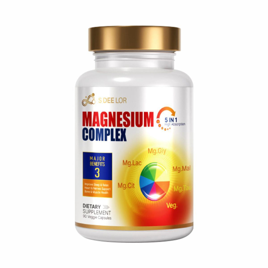 vitamin d3 magnesium supplement packaging premium health product display